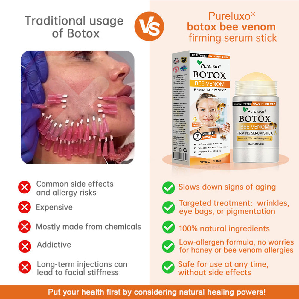 Made and Shipped from USA✨Pureluxo® Botox Bee Venom Firming Serum Stick(🔥LAST DAY 70% OFF)💄