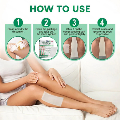 🇺🇸[FDA-Registered & GMP Certified]| 𝙋𝙪𝙧𝙚𝙡𝙪𝙭𝙤® VeinTarget Microneedle Patch⚡Instant Relief, Long-Term Results